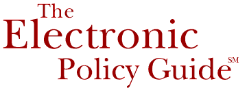 The Electronic Policy Guide